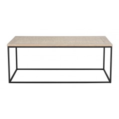 RO Gord Coffee Table Rectangular White Pigmented